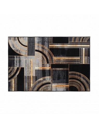 Alfombra DKD Home Decor Negro Dorado...