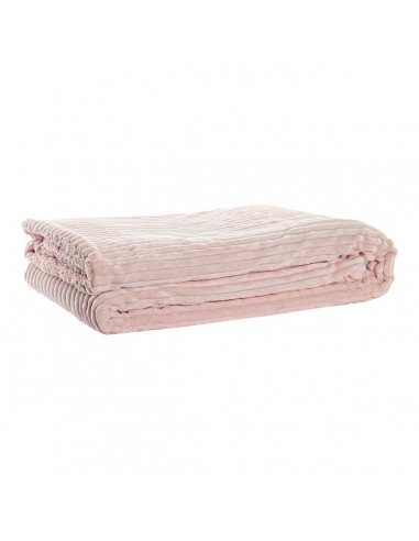 Blanket DKD Home Decor Pink (130 x...