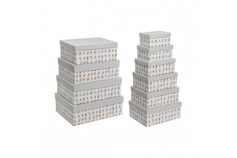 Set of Stackable Organising Boxes DKD...