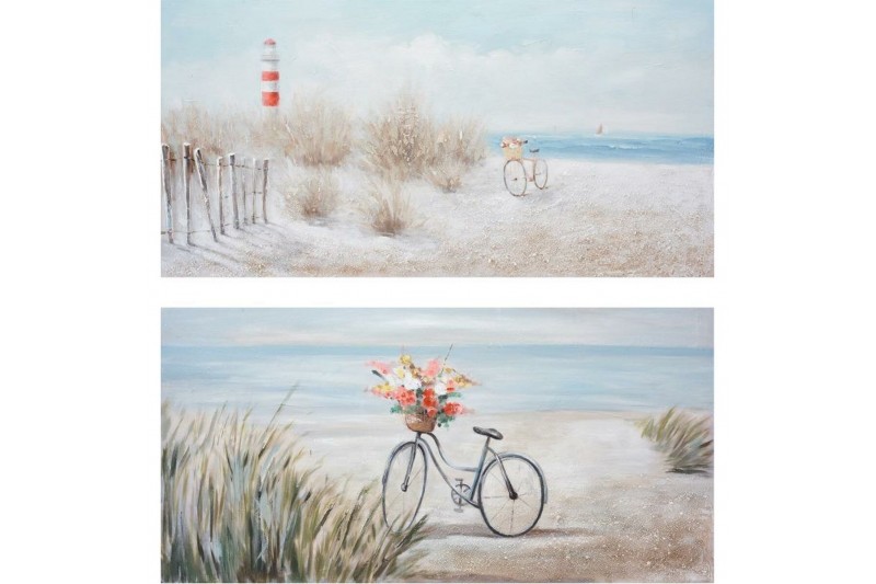 Quadro DKD Home Decor Spiaggia...