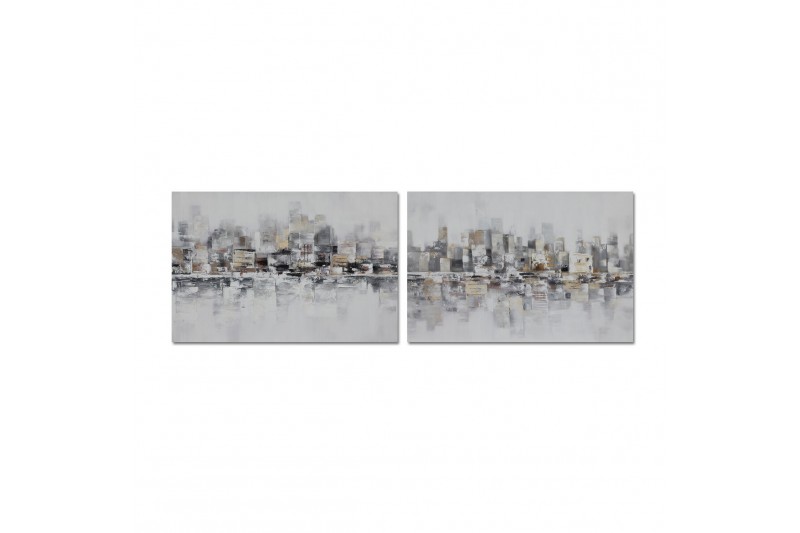 Cuadro DKD Home Decor Abstracto (120...