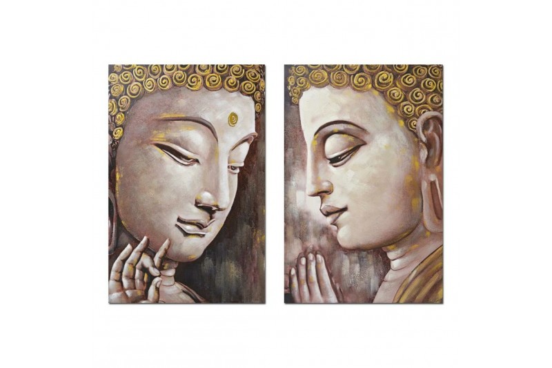 Quadro DKD Home Decor Buddha...