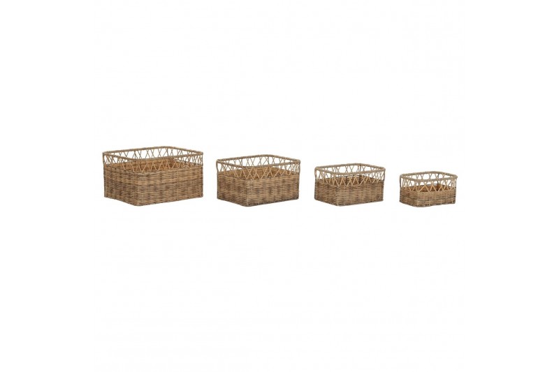 Basket set DKD Home Decor Natural...