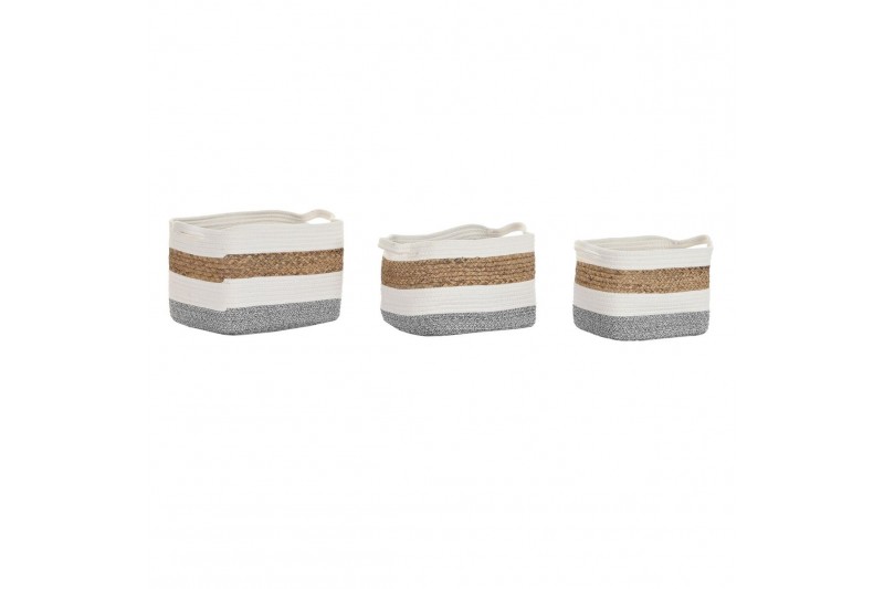 Set di Cestini DKD Home Decor Cotone...