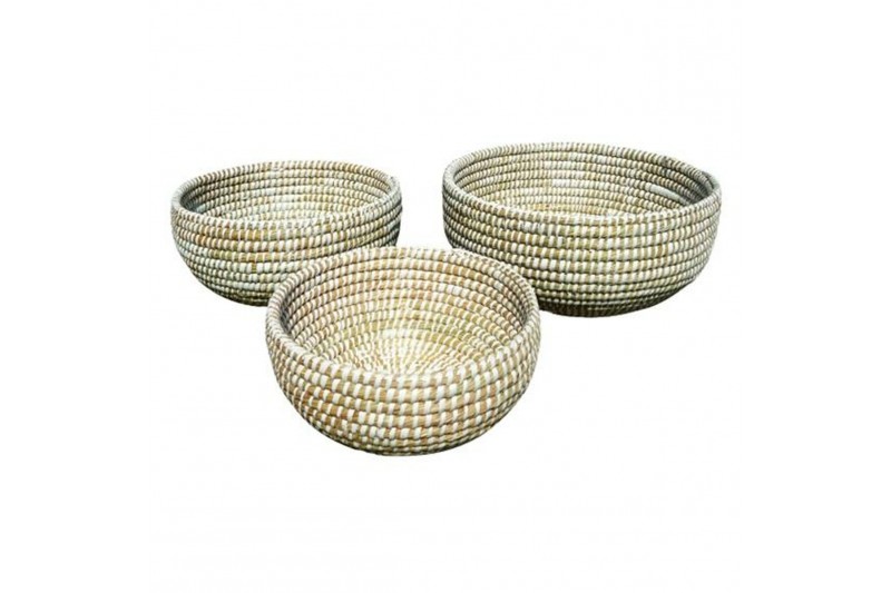 Basket set DKD Home Decor Natural...