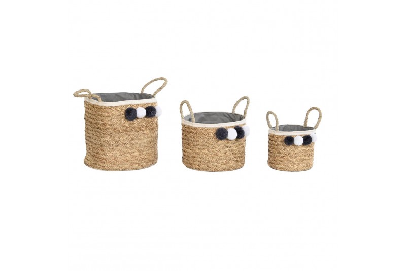 Basket set DKD Home Decor Natural...