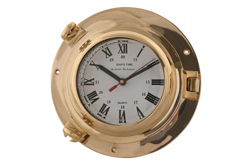 Wanduhr DKD Home Decor Kristall...