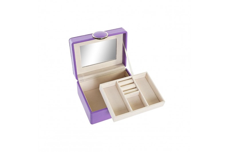 Jewelry box DKD Home Decor Lilac PU...