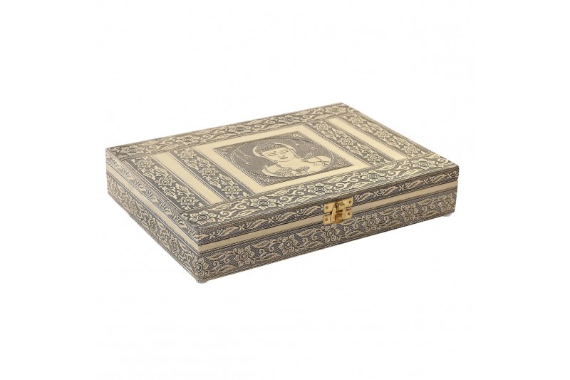 Jewelry box DKD Home Decor Champagne...