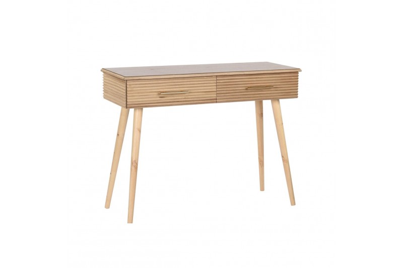 Konsole DKD Home Decor Hellbraun Holz...