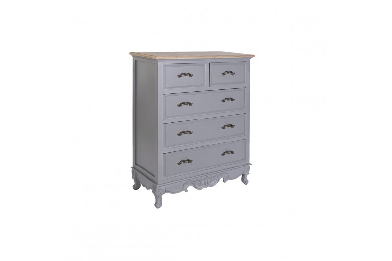 Commode DKD Home Decor Gris Bois MDF...