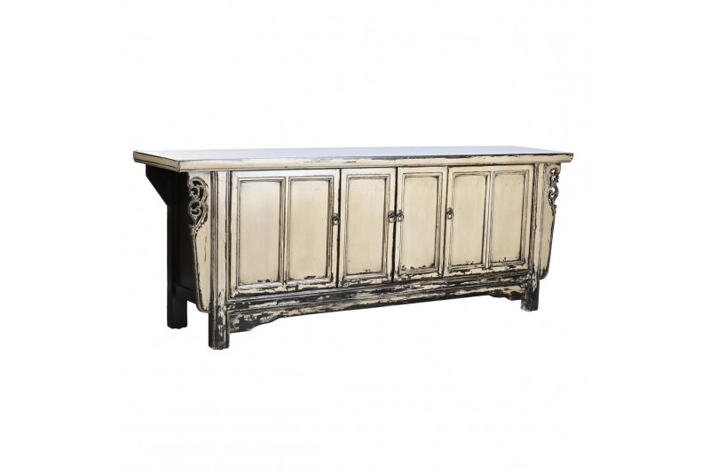 Buffet DKD Home Decor Noir Crème Orme...