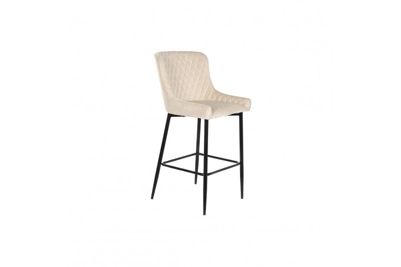 Tabouret DKD Home Decor Beige Métal...