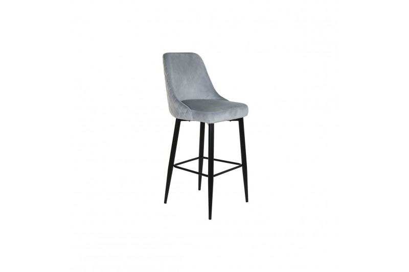 Stool DKD Home Decor Grey Metal...