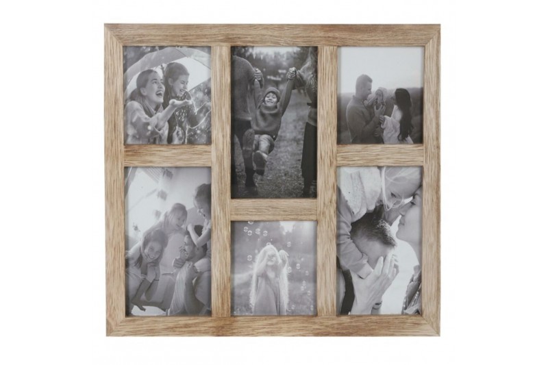 Cadre photo DKD Home Decor Verre...