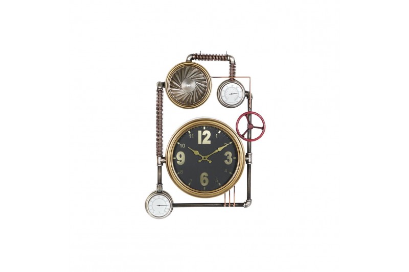 Horloge Murale DKD Home Decor Vannes...