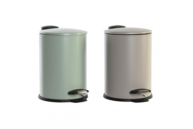 Pedal bin DKD Home Decor Beige Green...