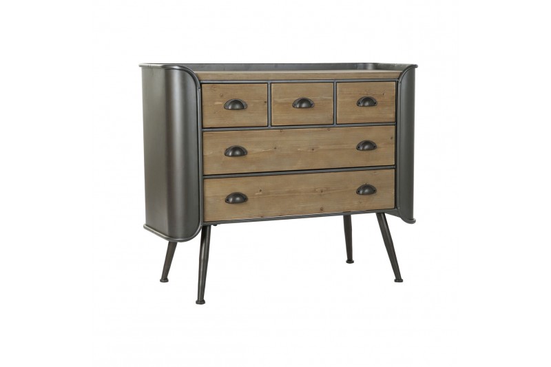 Commode DKD Home Decor Sapin Naturel...