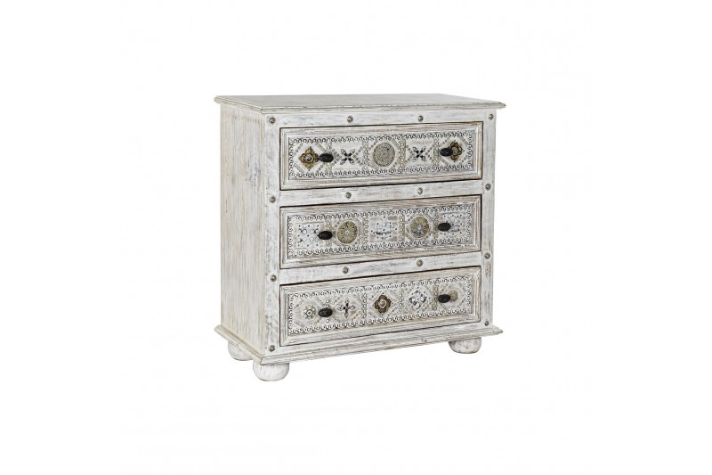 Cassettiera DKD Home Decor Metallo...